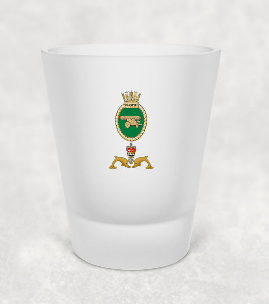 HMS Warspite - Shot Glass