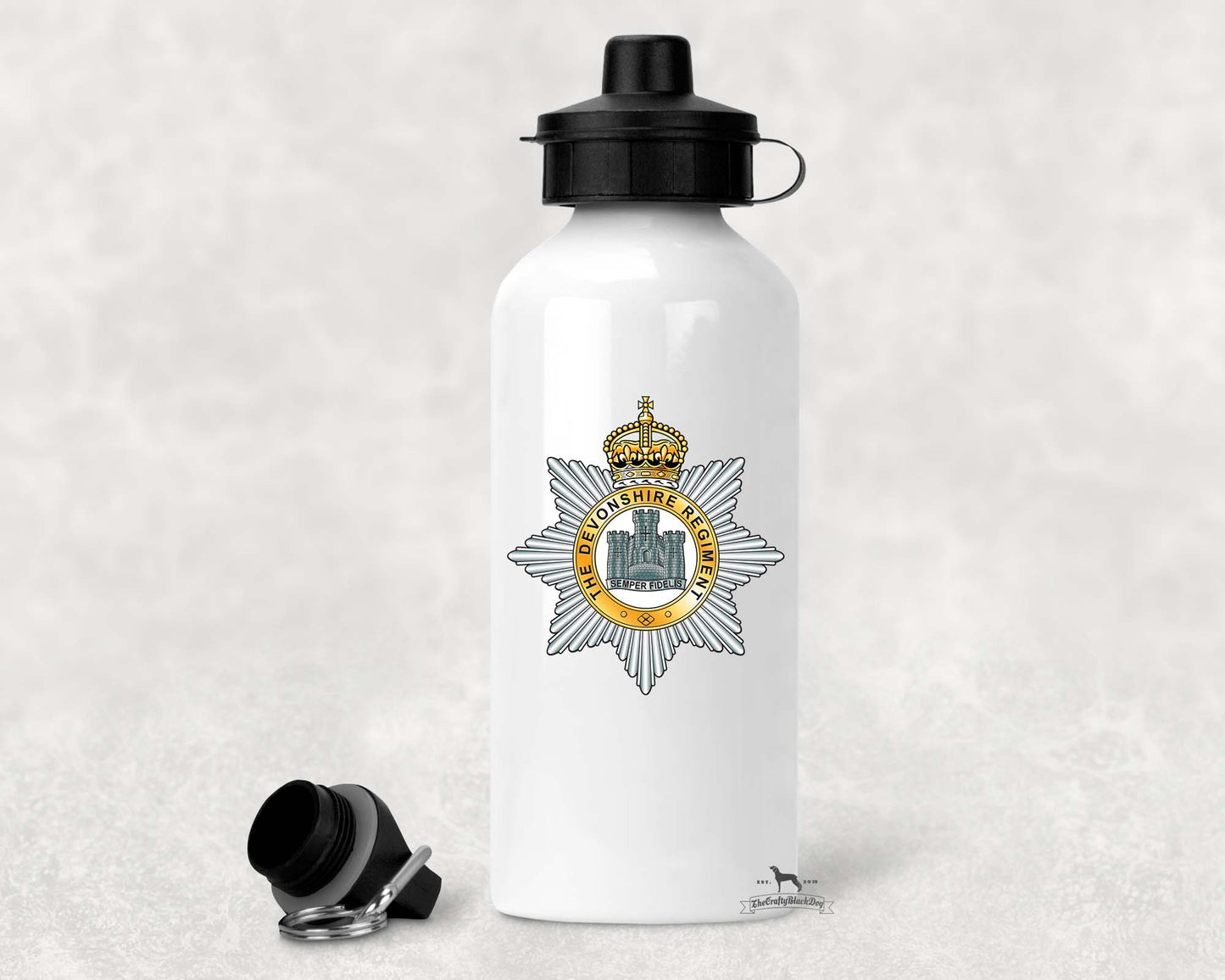 Devonshire Regiment - Aluminium Water Bottle