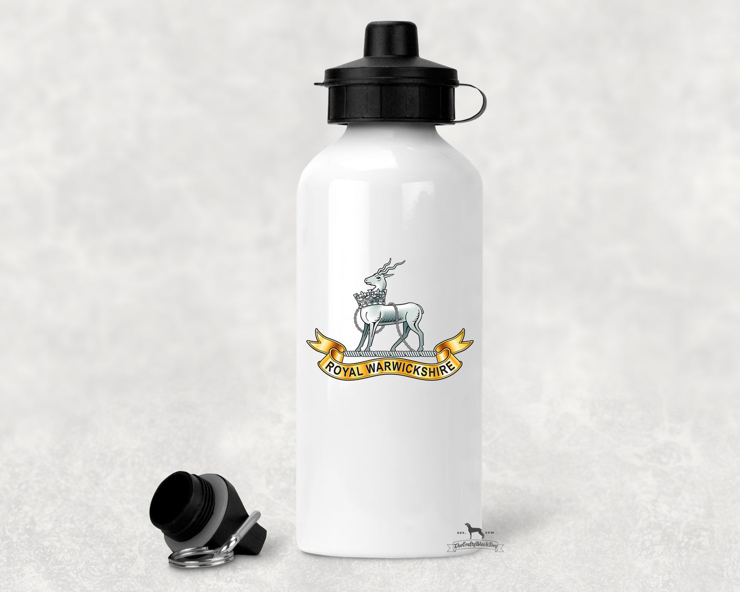 Royal Warwickshire Regiment - Aluminium Water Bottle