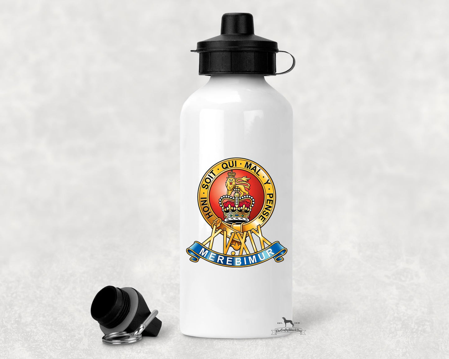 15th/19th The King's Royal Hussars - Aluminium Water Bottle