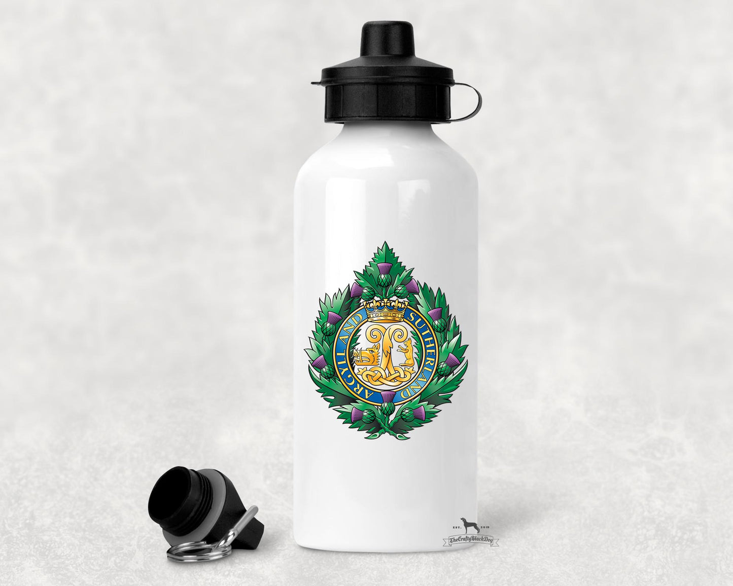 Argyll and Sutherland Highlanders - Aluminium Water Bottle