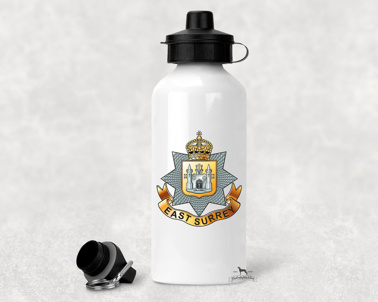 East Surrey Regiment - Aluminium Water Bottle