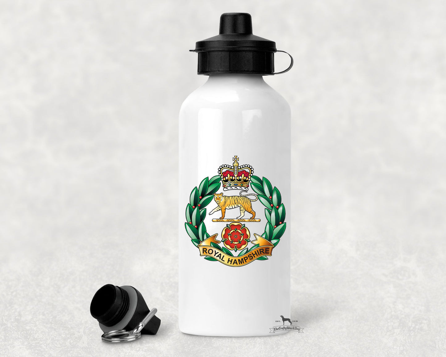 Royal Hampshire Regt - Aluminium Water Bottle