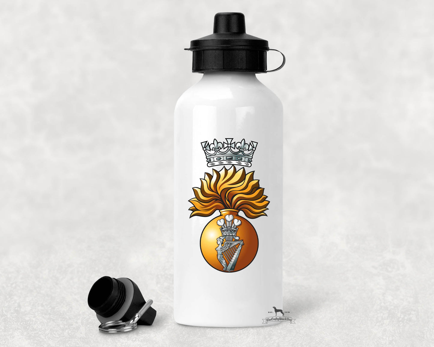 Royal Irish Fusiliers - Aluminium Water Bottle