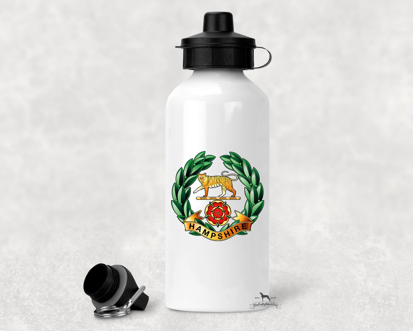 Hampshire Regt - Aluminium Water Bottle