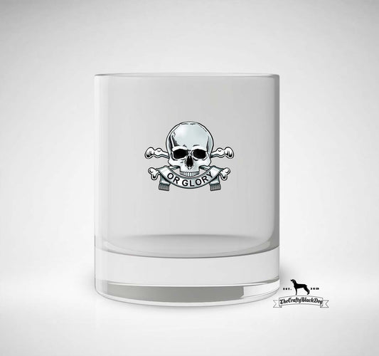 17th Lancers - Whiskey/Spirit Glass