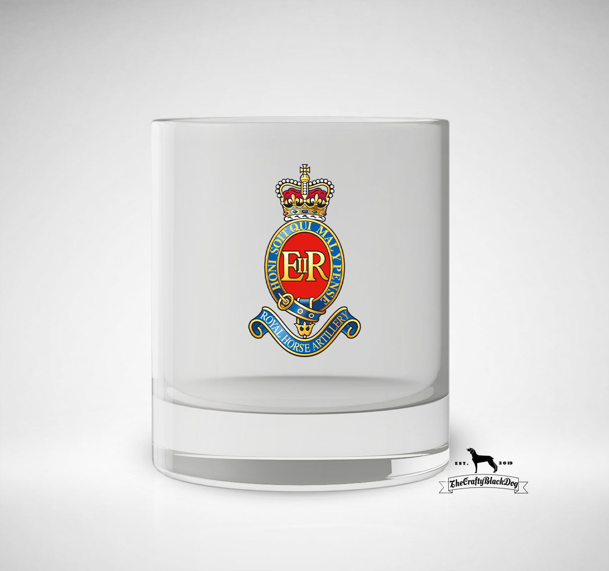 3 Royal Horse Artillery - Whiskey/Spirit Glass