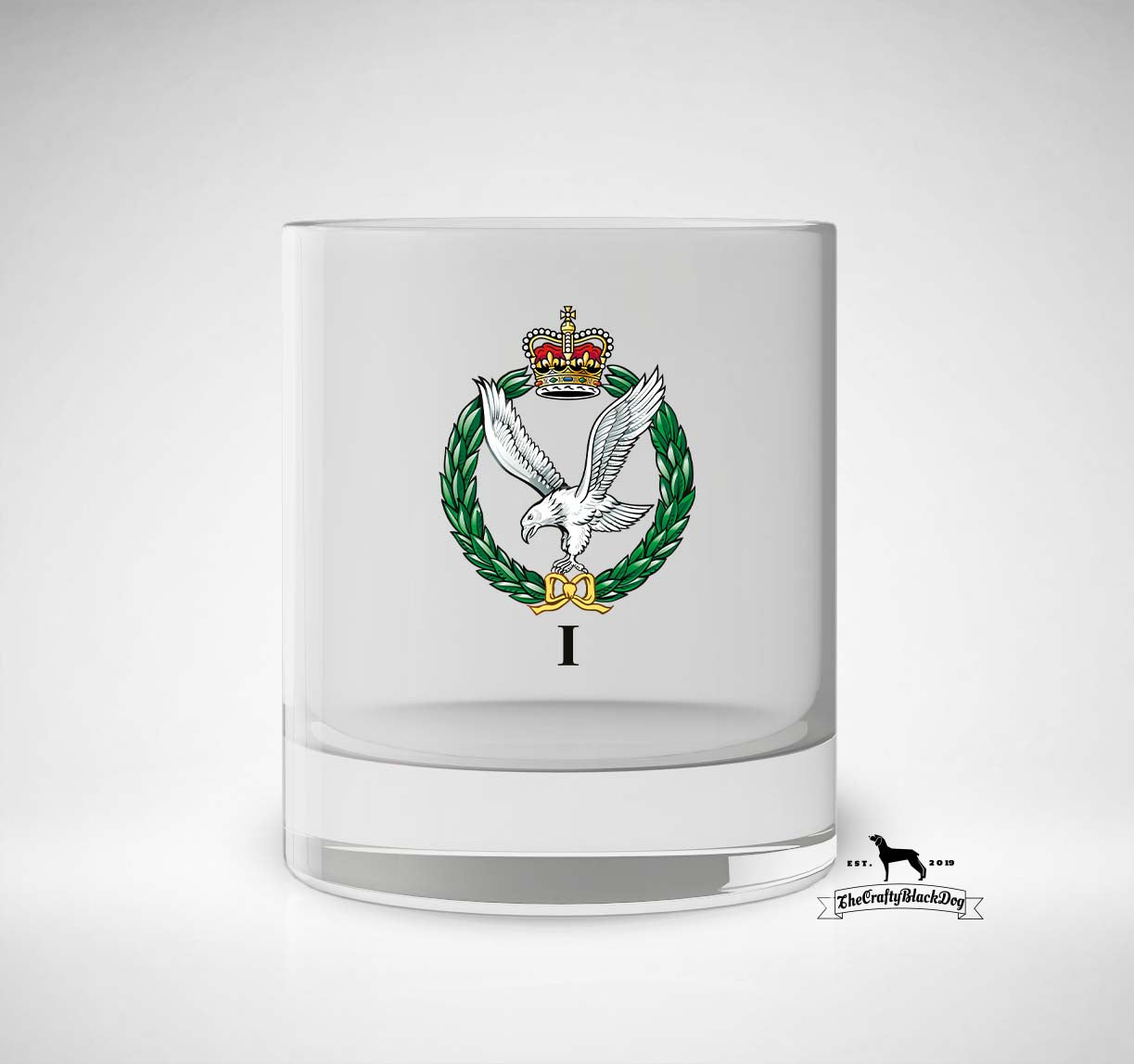 Army Air Corps - 1 Regiment - Whiskey/Spirit Glass