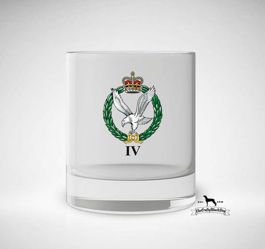 Army Air Corps - 4 Regiment - Whiskey/Spirit Glass