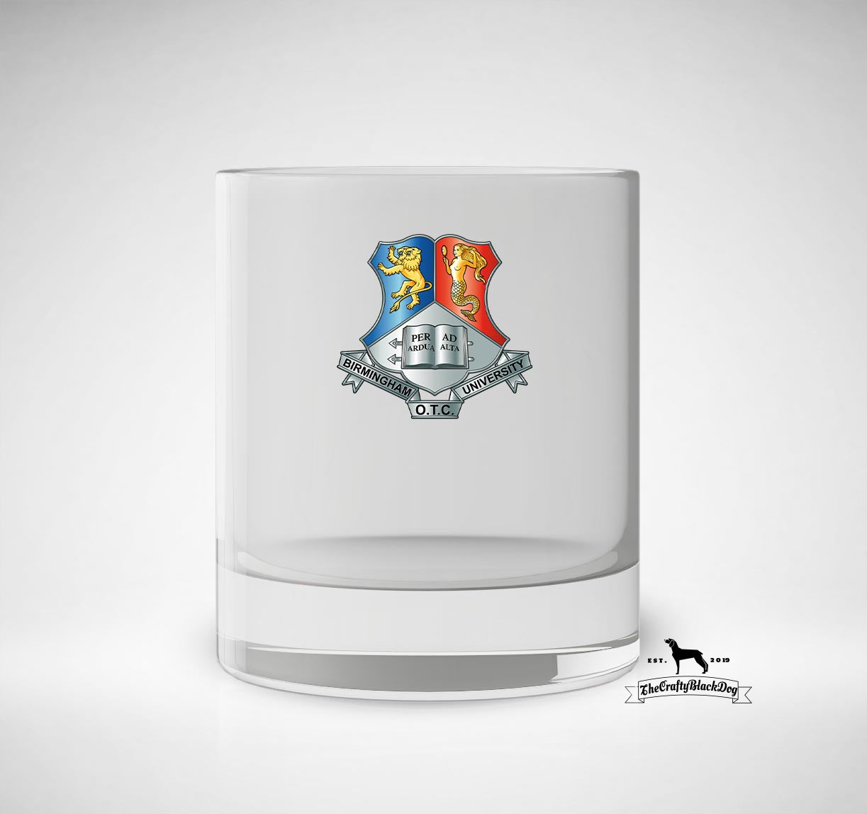 Birmingham University OTC - Whiskey/Spirit Glass