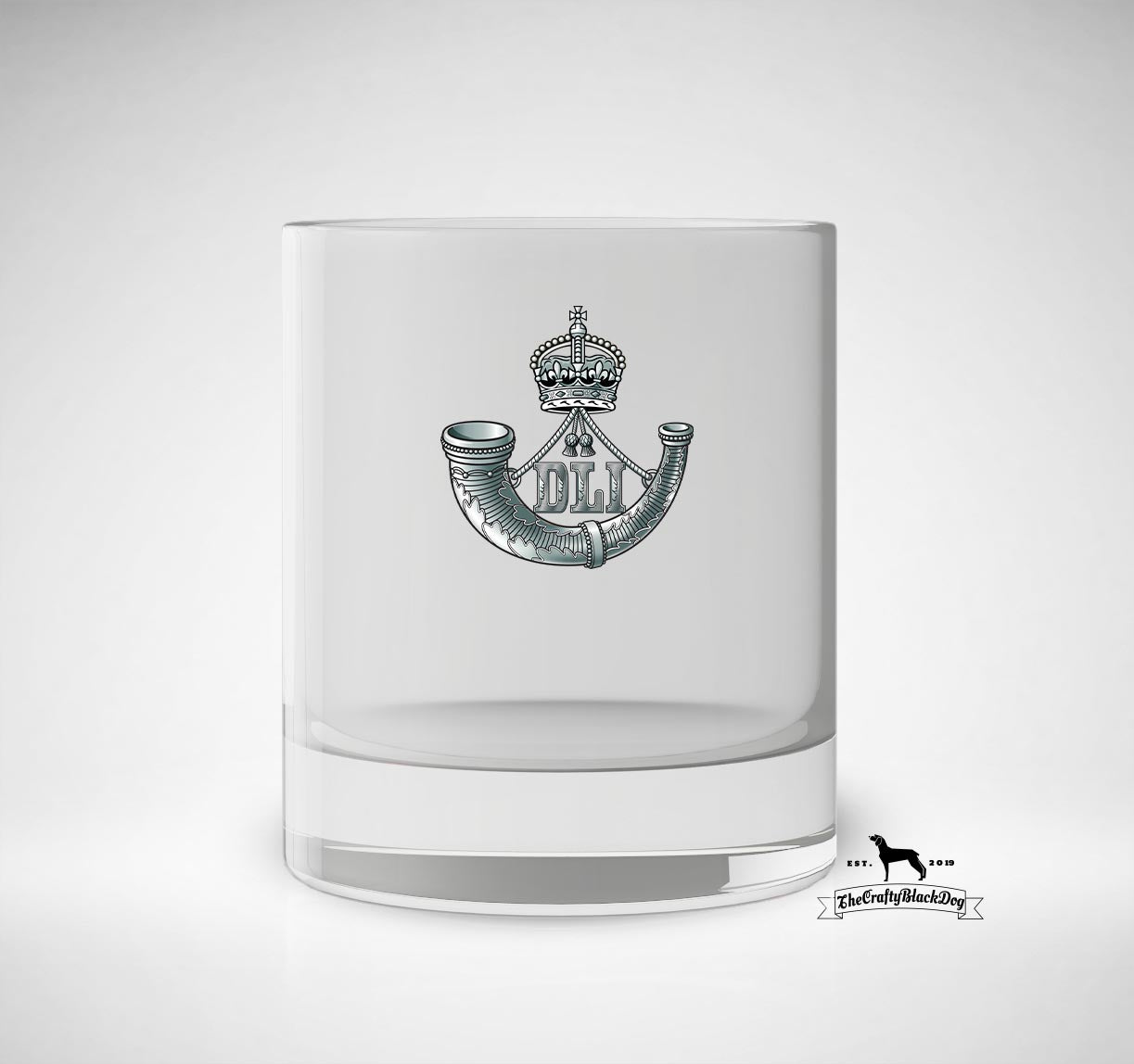Durham Light Infantry - Whiskey/Spirit Glass