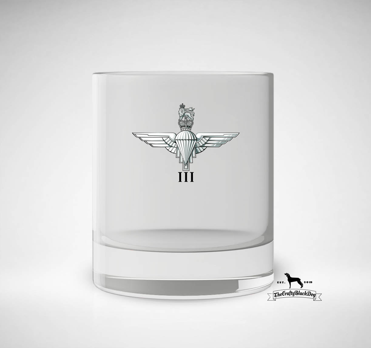 III PARA - Whiskey/Spirit Glass