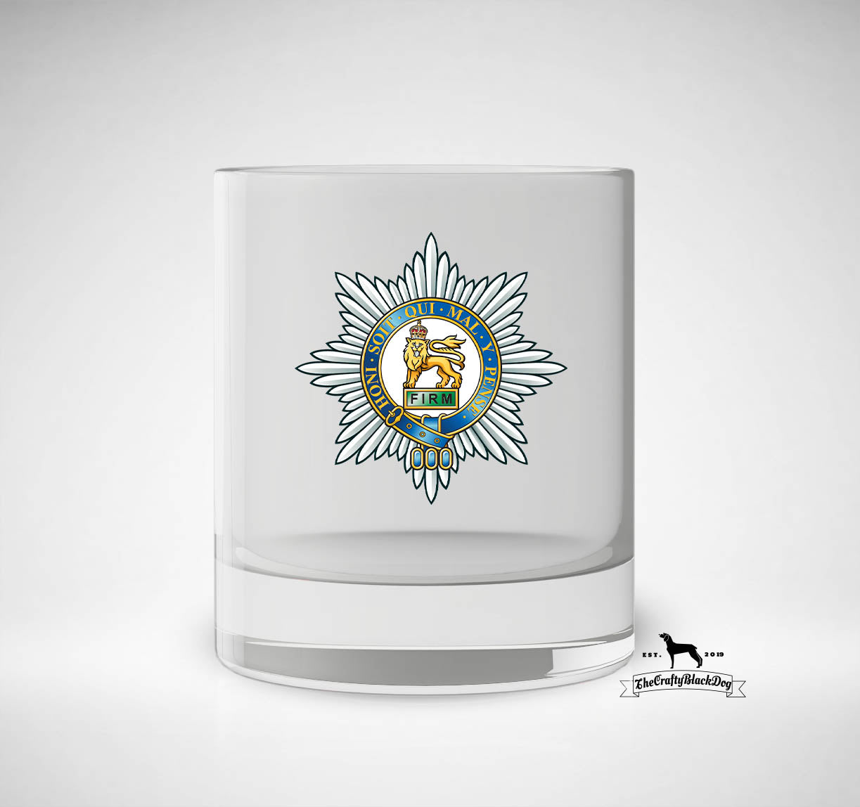 Worcestershire Regiment - Whiskey/Spirit Glass