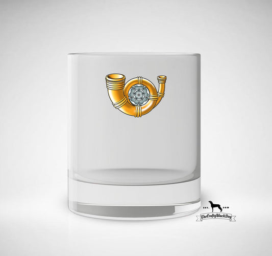 King's Own Yorkshire Light Infantry - Whiskey/Spirit Glass