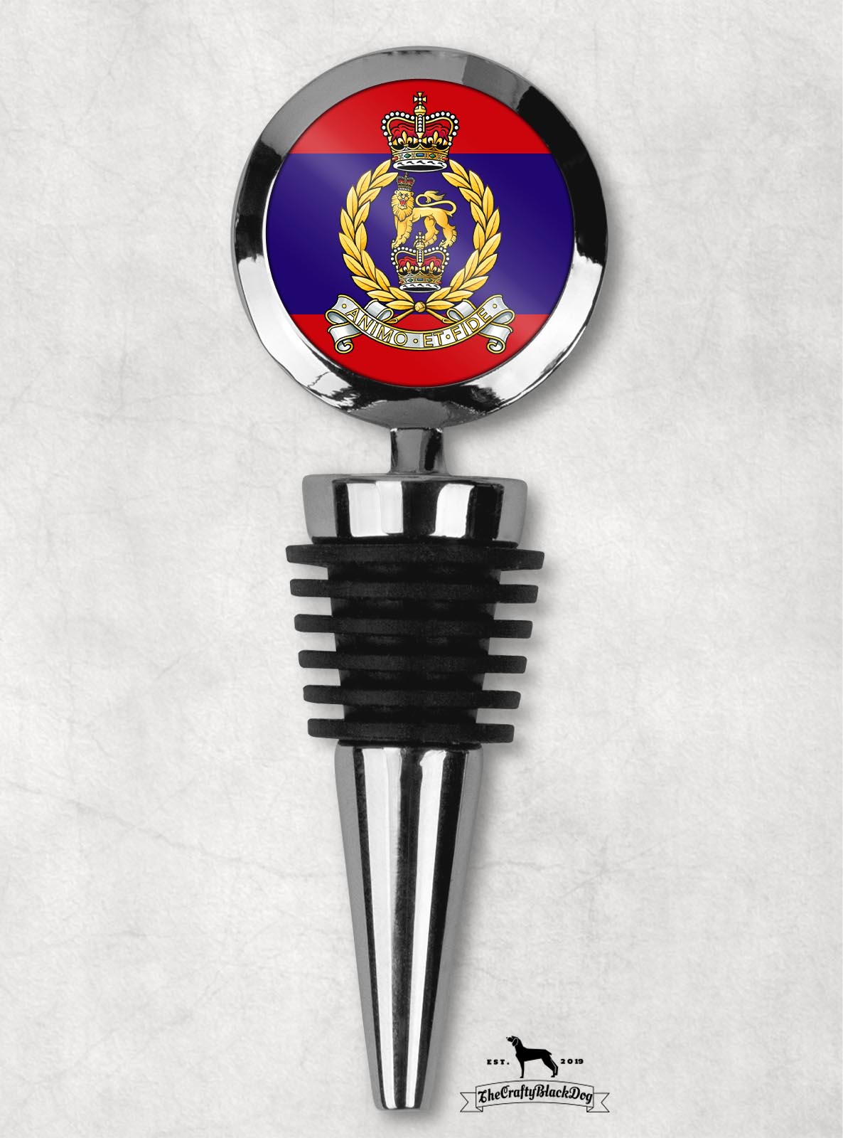 Adjutant General's Corps - Wine Bottle Stopper