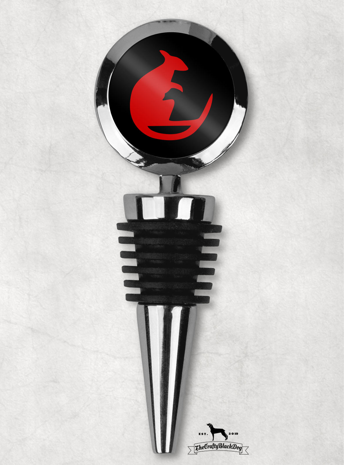 7th Armoured Division (Desert Rats) - Wine Bottle Stopper