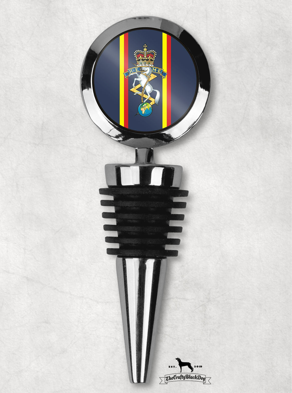 Royal Electrical and Mechanical Engineers - Wine Bottle Stopper