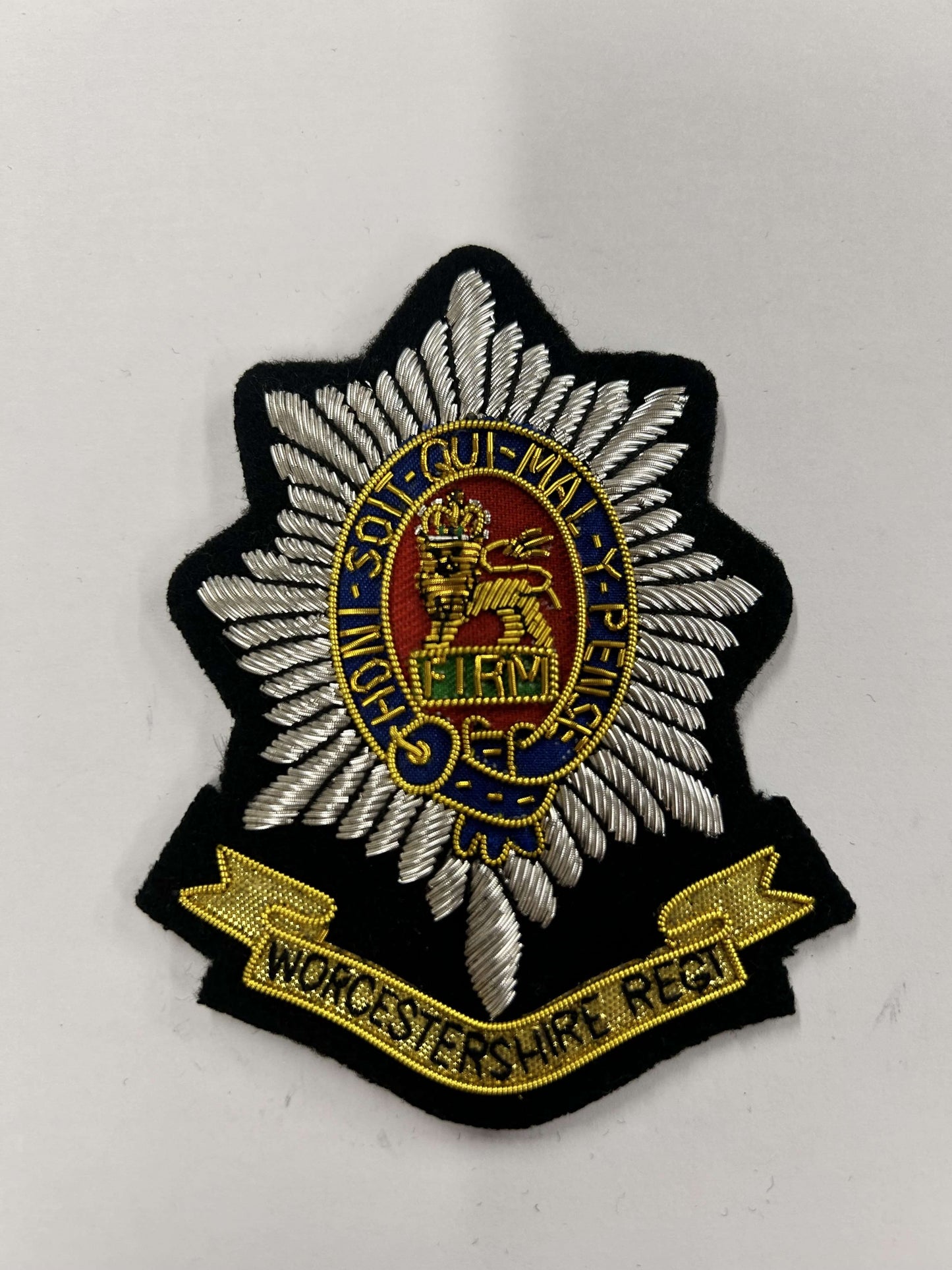 Worcestershire Regiment - Blazer Badge