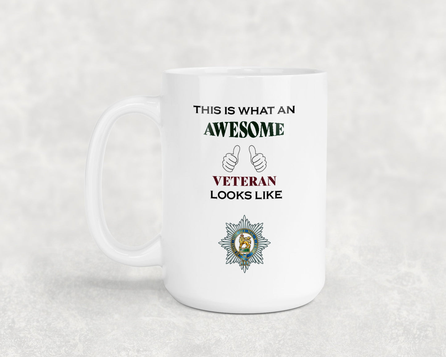 Worcestershire Regiment - Veteran - 15oz Mug