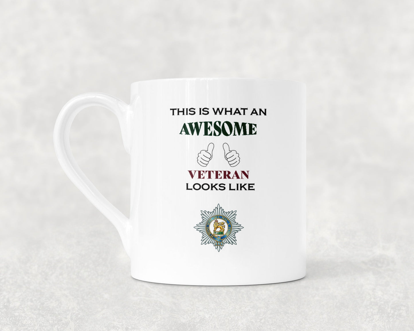 Worcestershire Regiment - Veteran - Bone China Mug