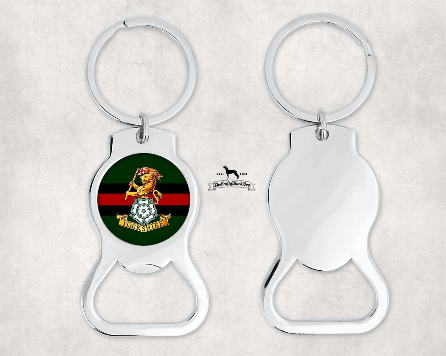 Royal Yorkshire Regiment - Bottle Opener Keyring