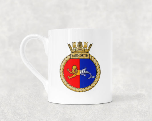 HMS Yarmouth - Bone China Mug
