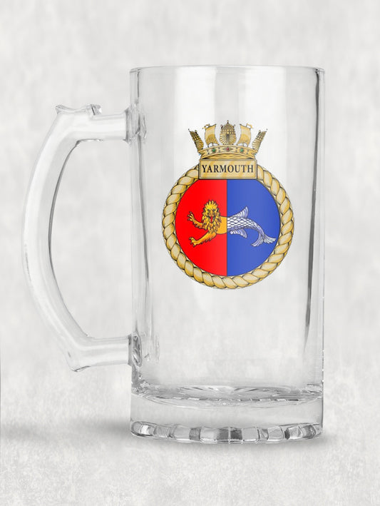 HMS Yarmouth - Tankard/Beer Mug/Stein
