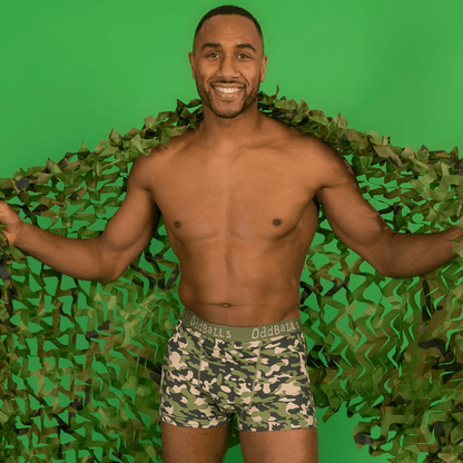 OddBalls - Commando - Mens Cotton Boxer Shorts