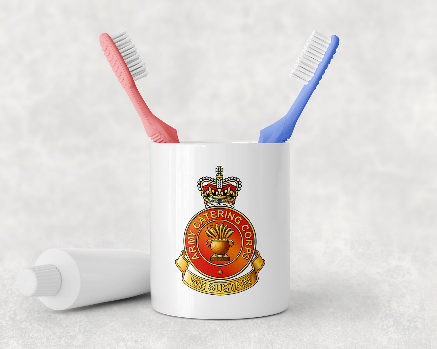 Army Catering Corps - Toothbrush Holder and Soap Dispenser