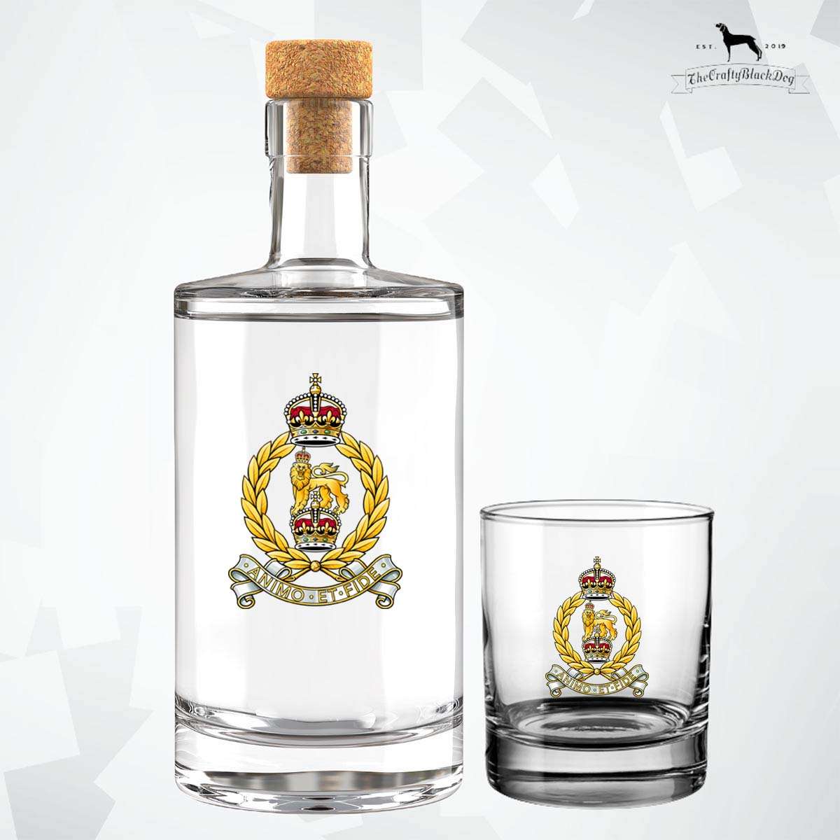 Adjutant Generals Corps - Fill Your Own Spirit Bottle (New King's Crown)