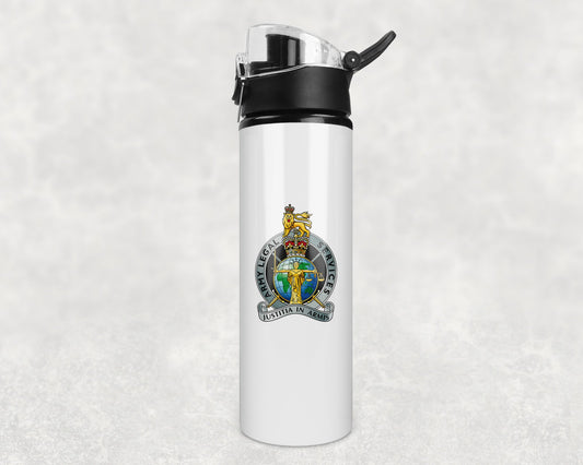 Army Legal Services - Flip Top Water Bottle