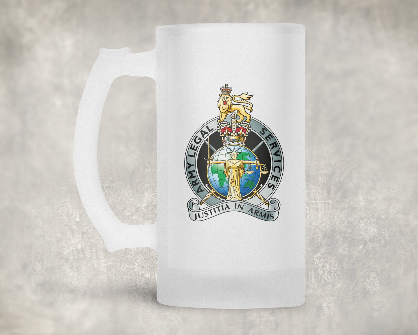 Army Legal Services - Frosted Stein