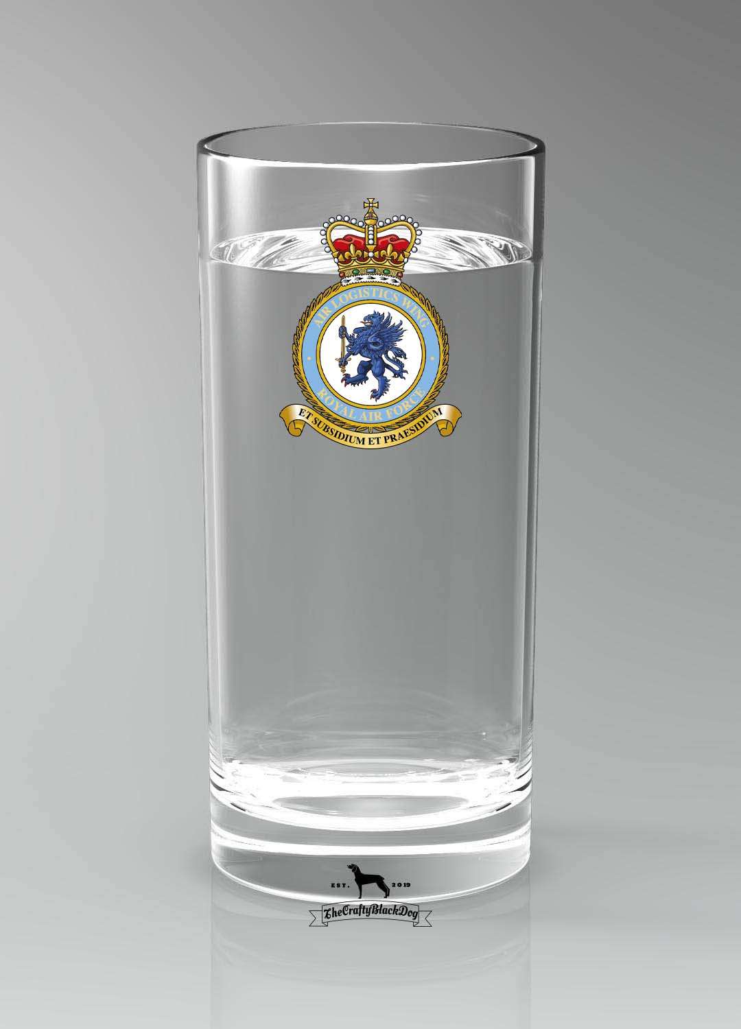 Air Logistics Wing RAF - Straight Gin/Mixer/Water Glass