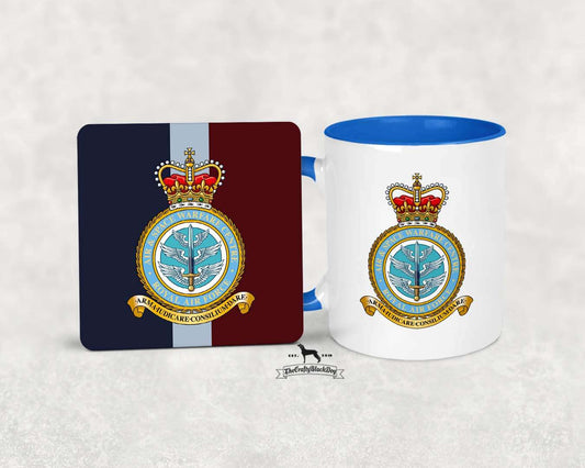 Air andamp; Space Warfare Training Centre RAF - MUG and COASTER SET