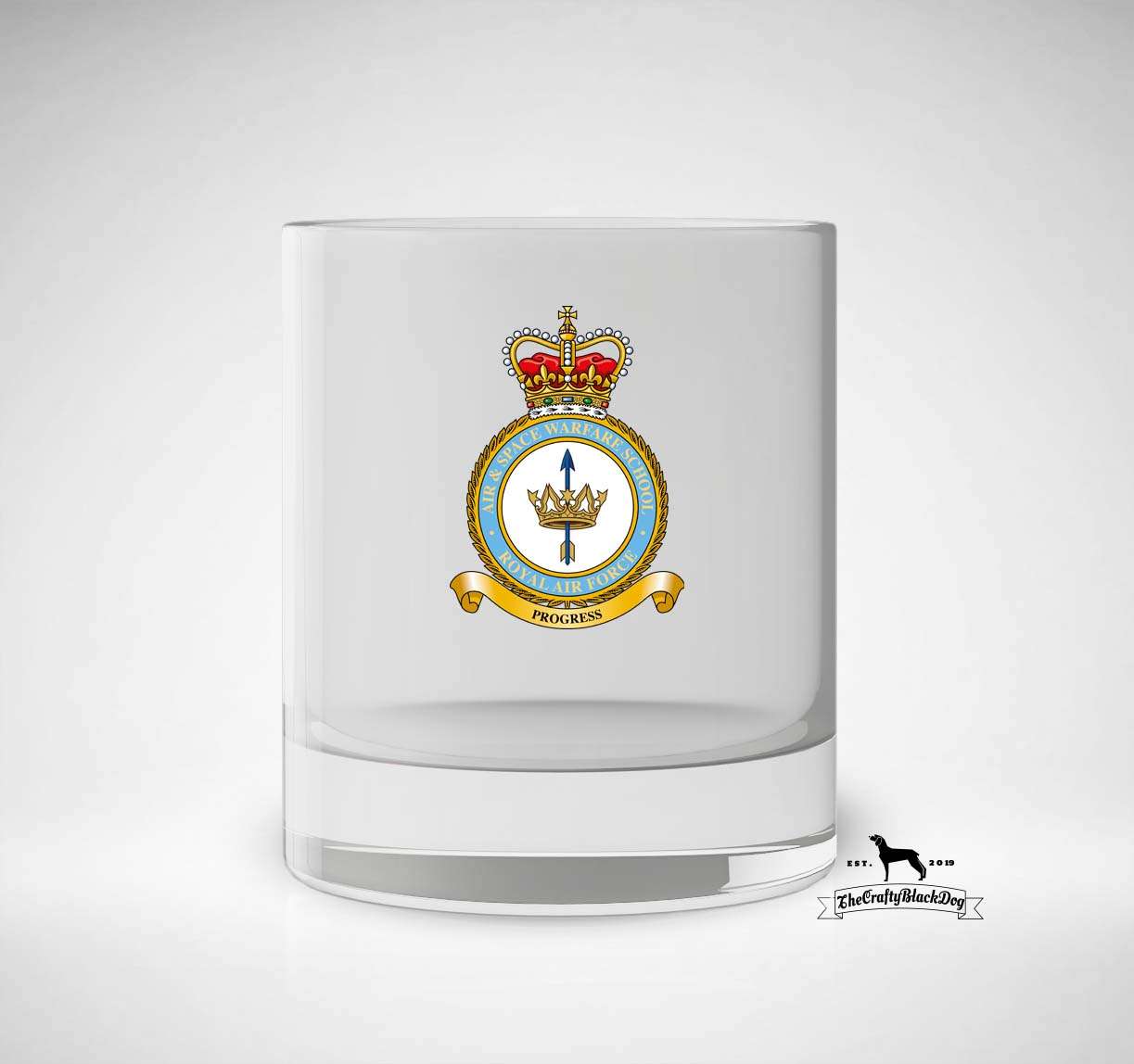 Air and Space Warfare School RAF - Whiskey/Spirit Glass