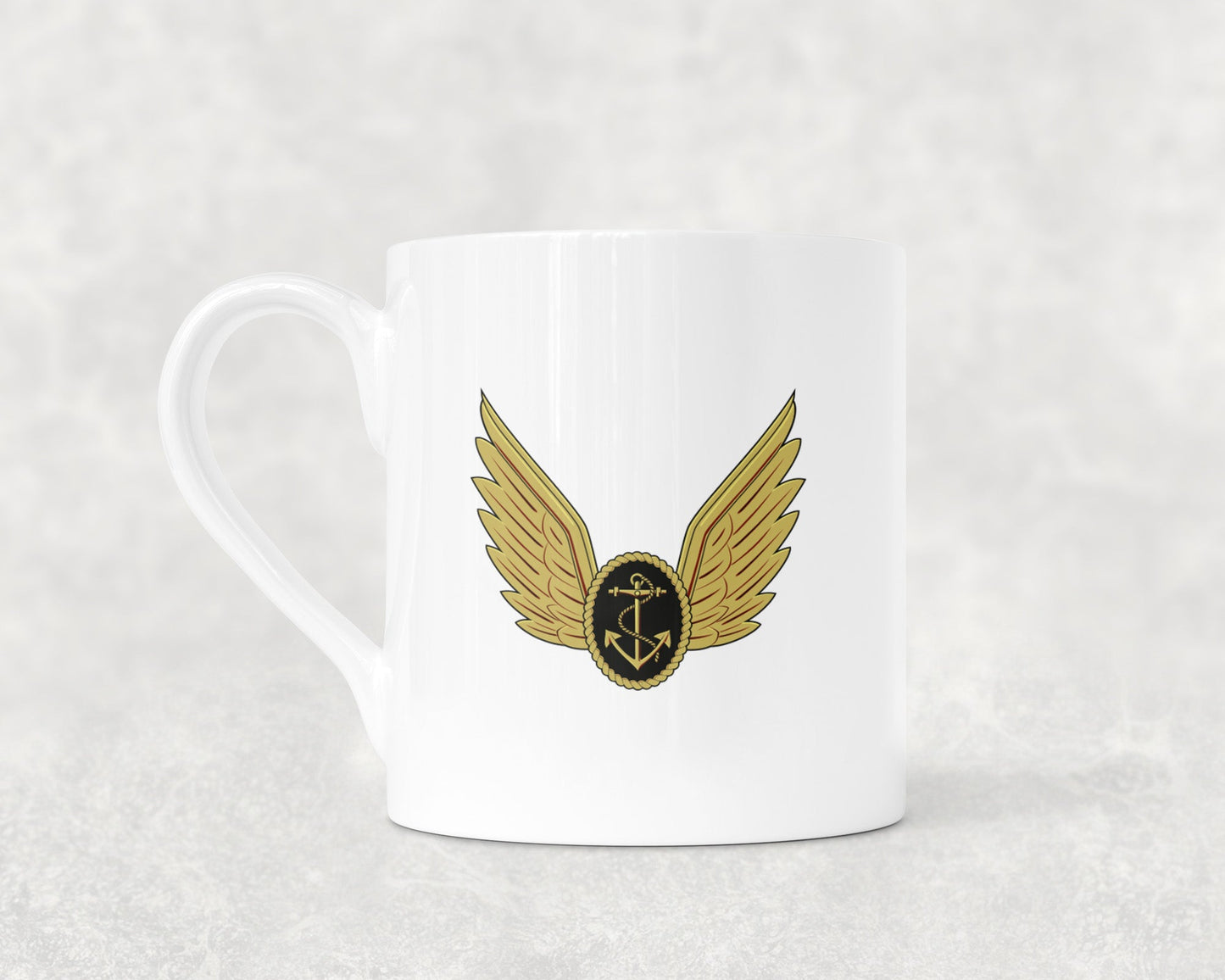 Royal Navy Aircrewman Wings - Bone China Mug