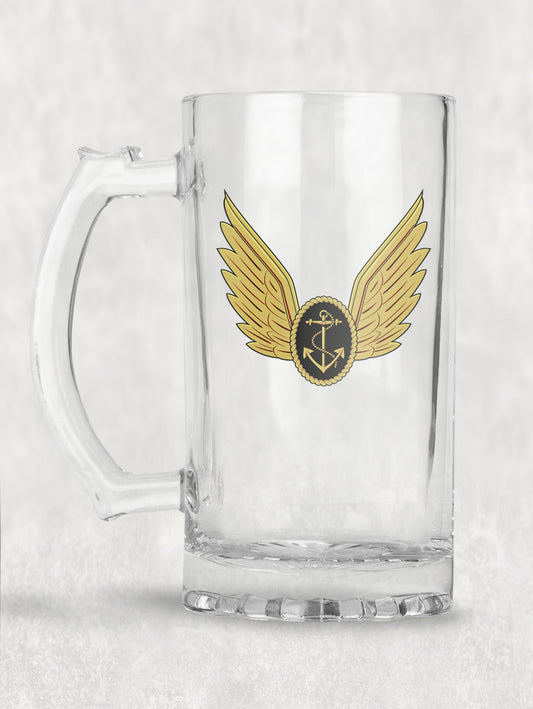 Royal Navy Aircrewman Wings - Tankard/Beer Mug/Stein