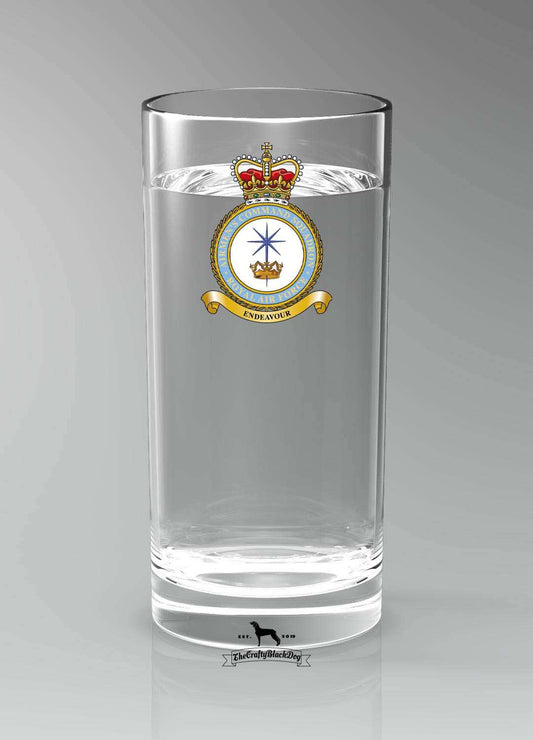 Airmen's Command Squadron RAF - Straight Gin/Mixer/Water Glass