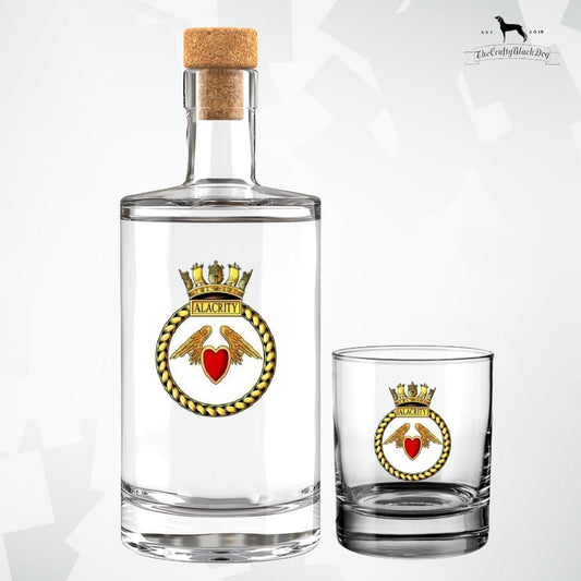 HMS Alacrity - Fill Your Own Spirit Bottle
