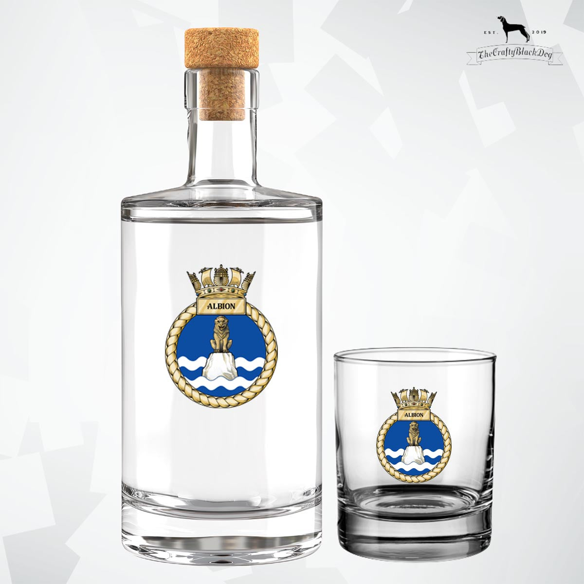 HMS Albion - Fill Your Own Spirit Bottle