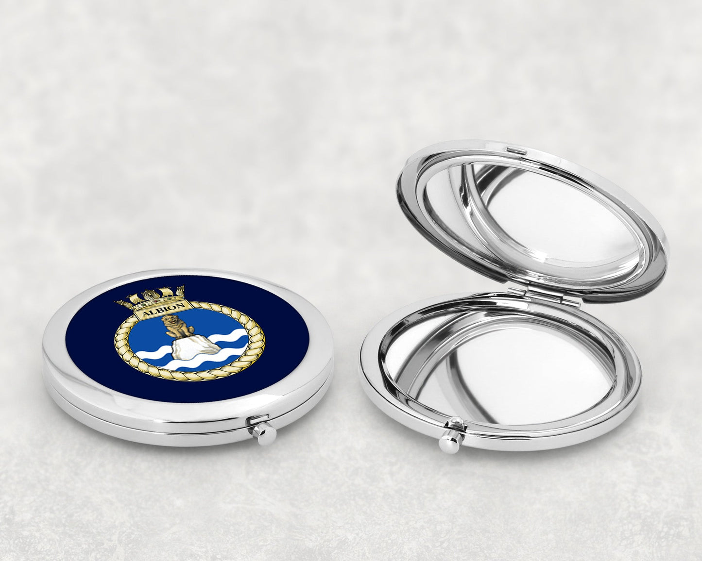 HMS Albion - Compact Mirror