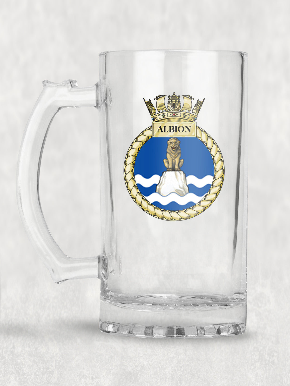 HMS Albion - Tankard/Beer Mug/Stein