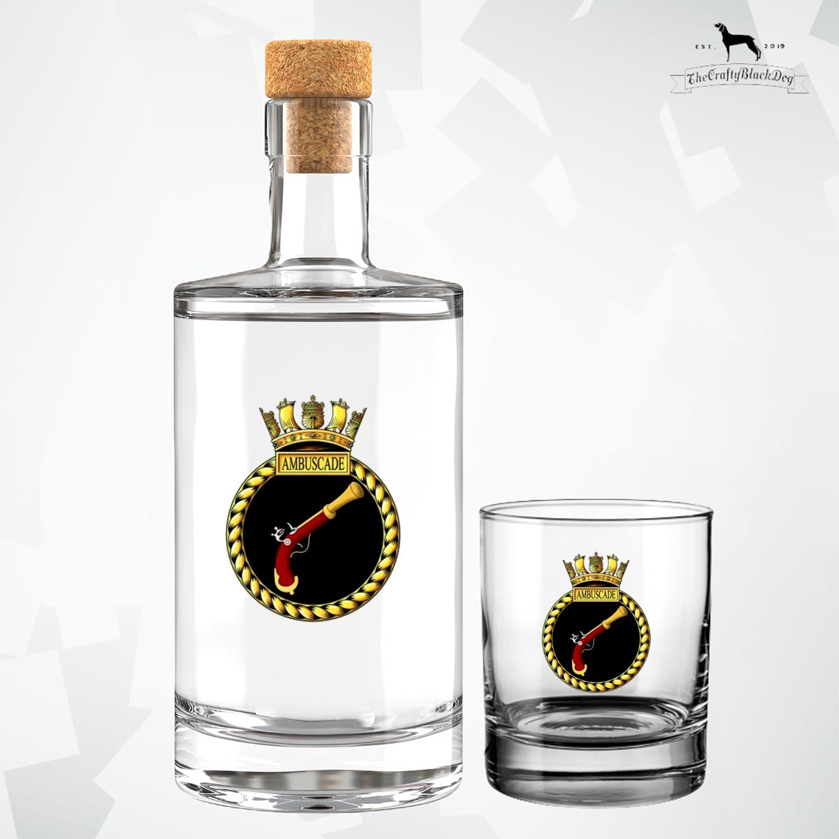 HMS Ambuscade - Fill Your Own Spirit Bottle