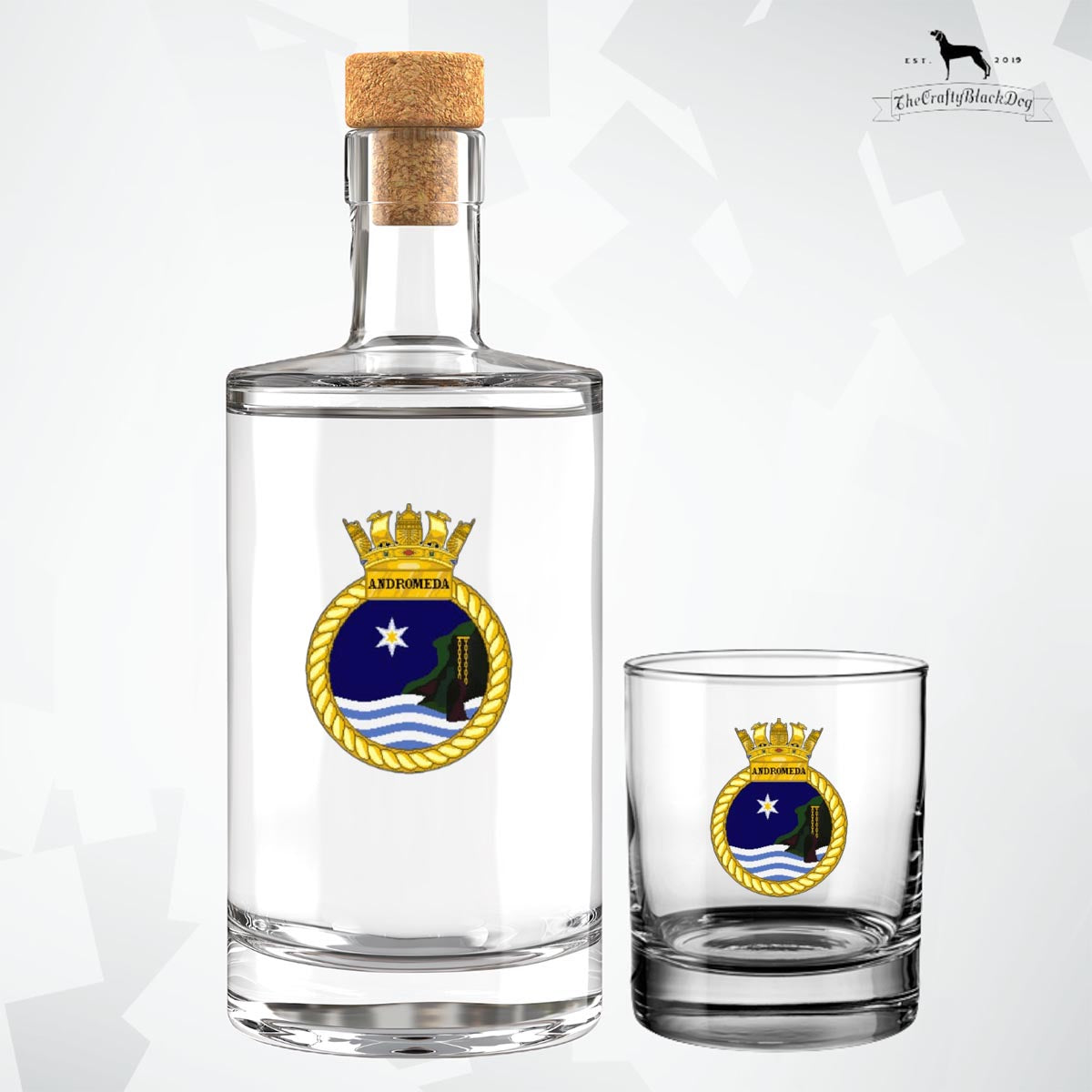 HMS Andromeda - Fill Your Own Spirit Bottle