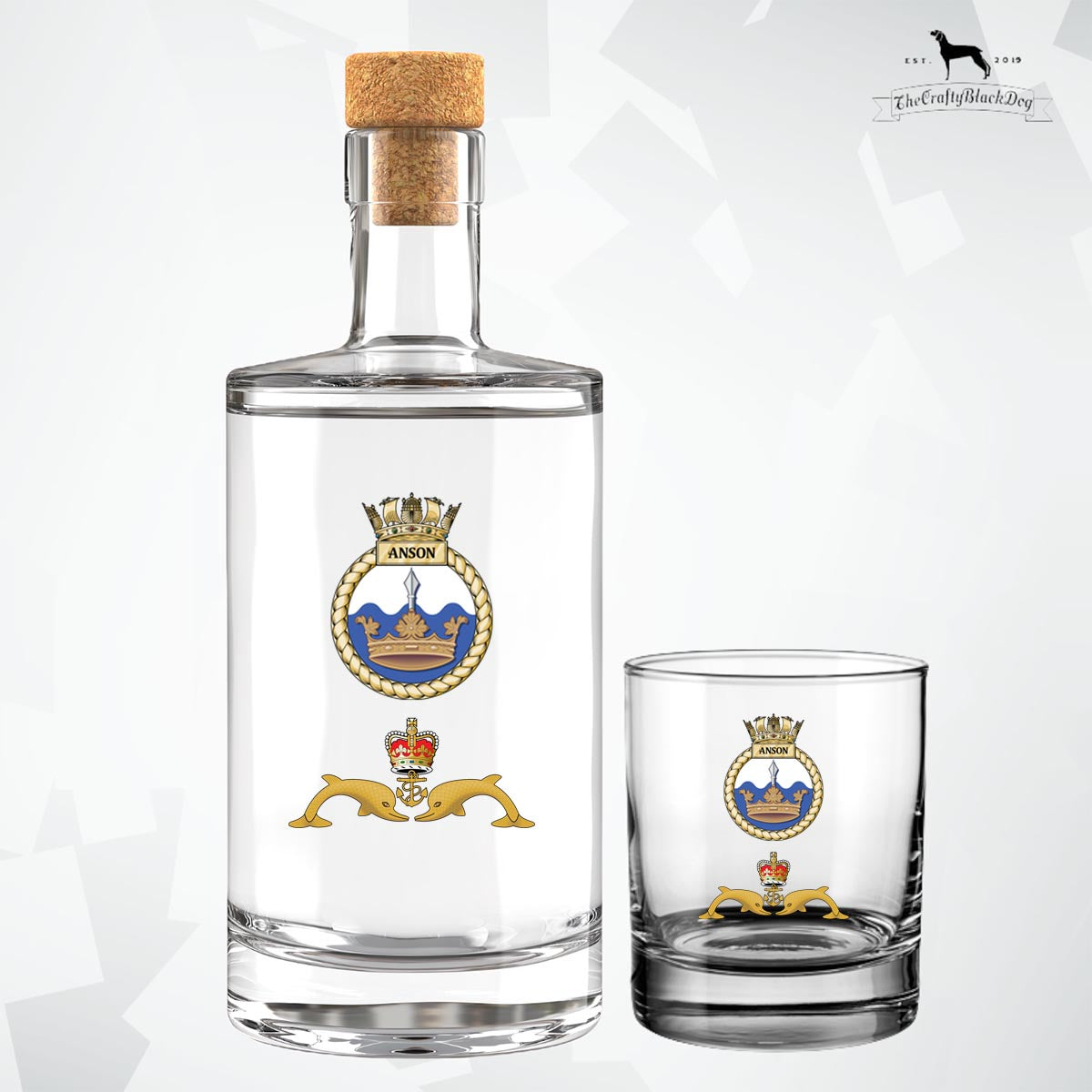 HMS Anson - Fill Your Own Spirit Bottle