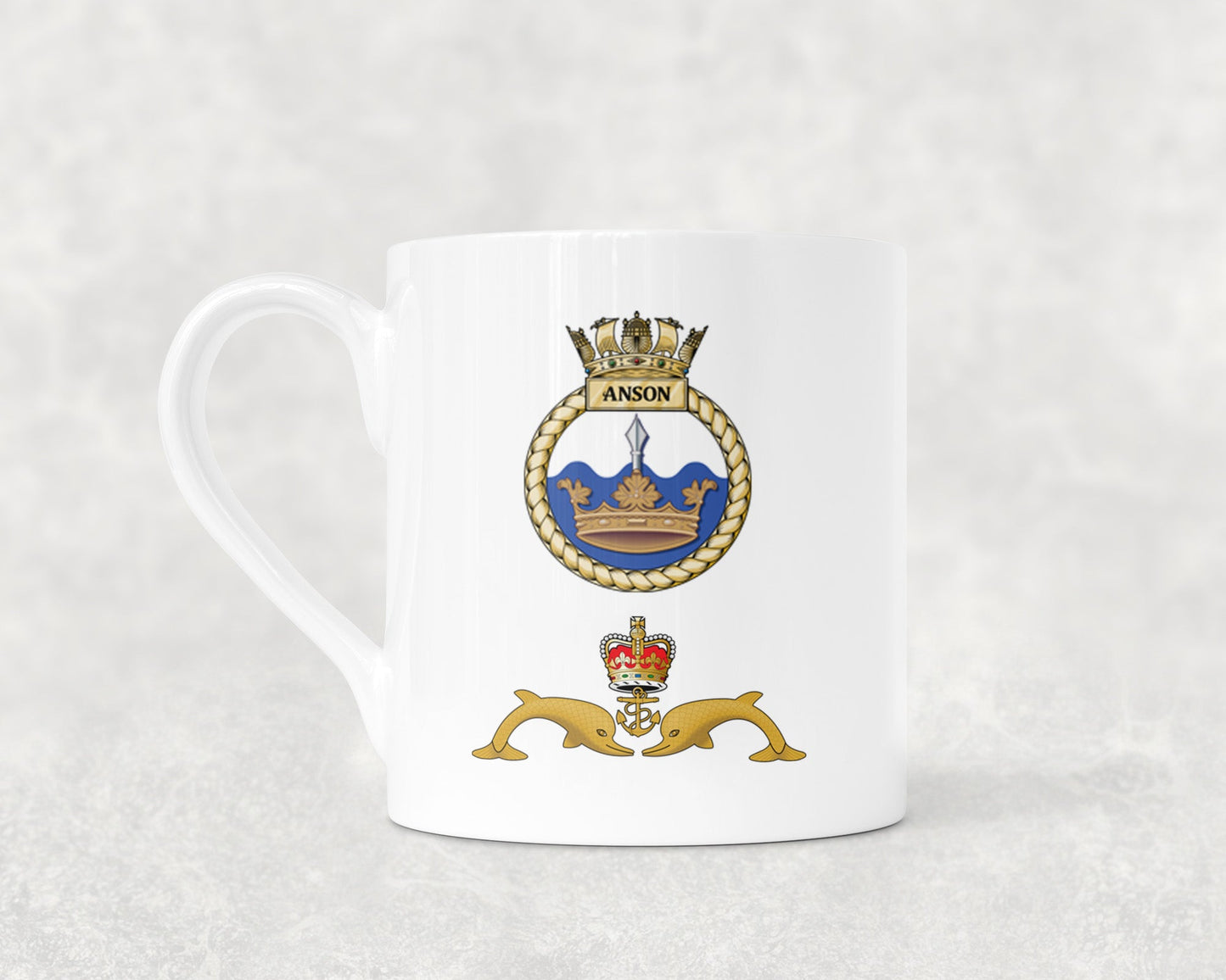 HMS Anson - Bone China Mug