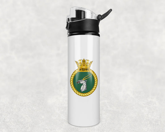 HMS Antelope - Flip Top Water Bottle