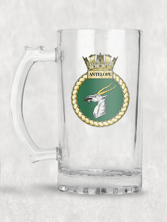 HMS Antelope - Tankard/Beer Mug/Stein