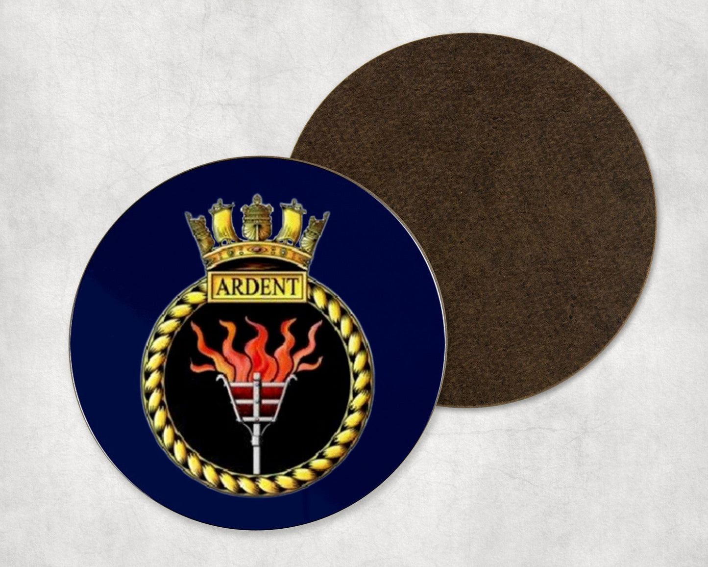 HMS Ardent - Round Coaster Set