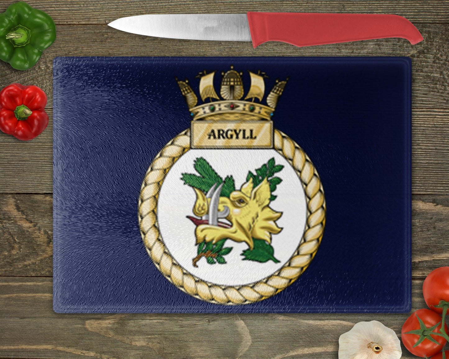HMS Argyll - Cutting Board